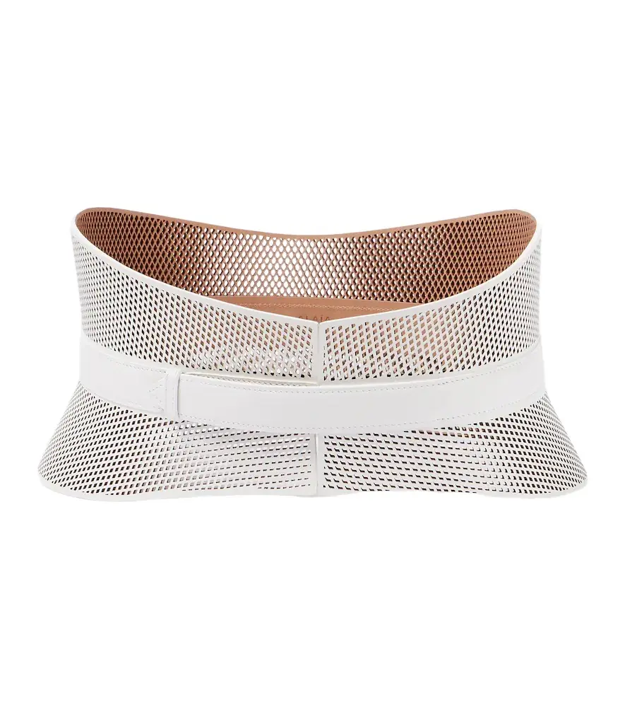Alaia Alaïa Neo Bustier leather belt