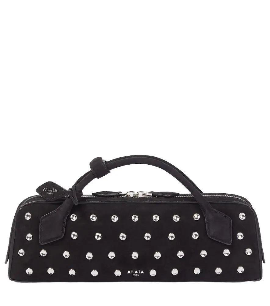 Alaia Alaïa Le Teckel studded leather clutch