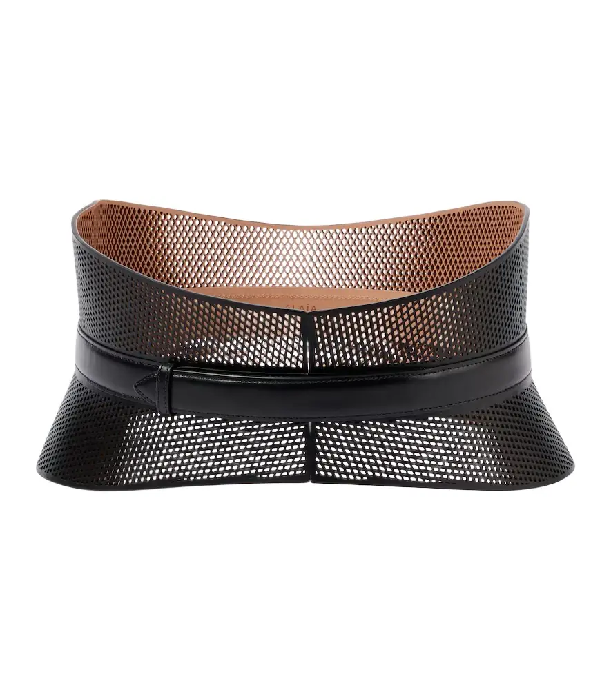 Alaia Alaïa Neo Bustier leather belt