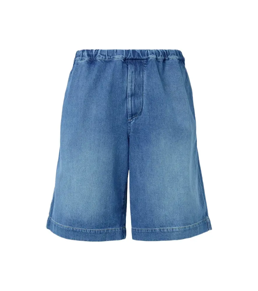 Plan C Denim Bermuda shorts