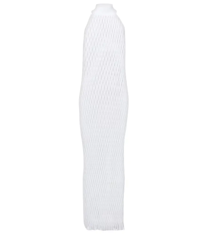Alaia Alaïa Macramé maxi dress