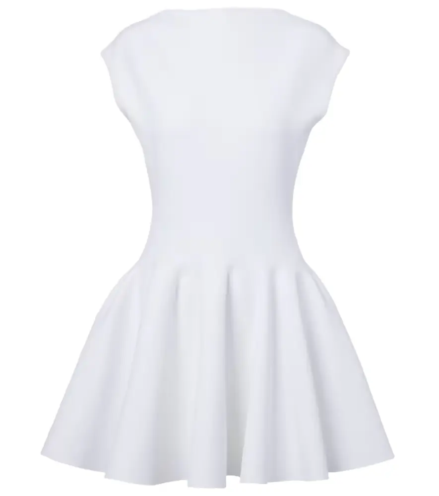 Alaia Alaïa Pleated minidress