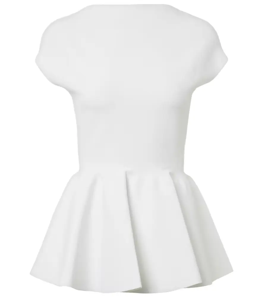 Alaia Alaïa Peplum top