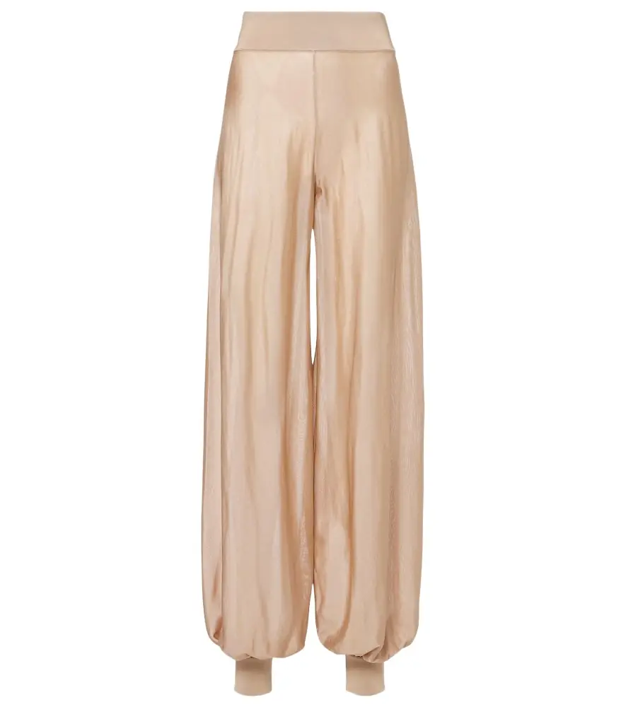 Alaia Alaïa Knitted wide-leg pants
