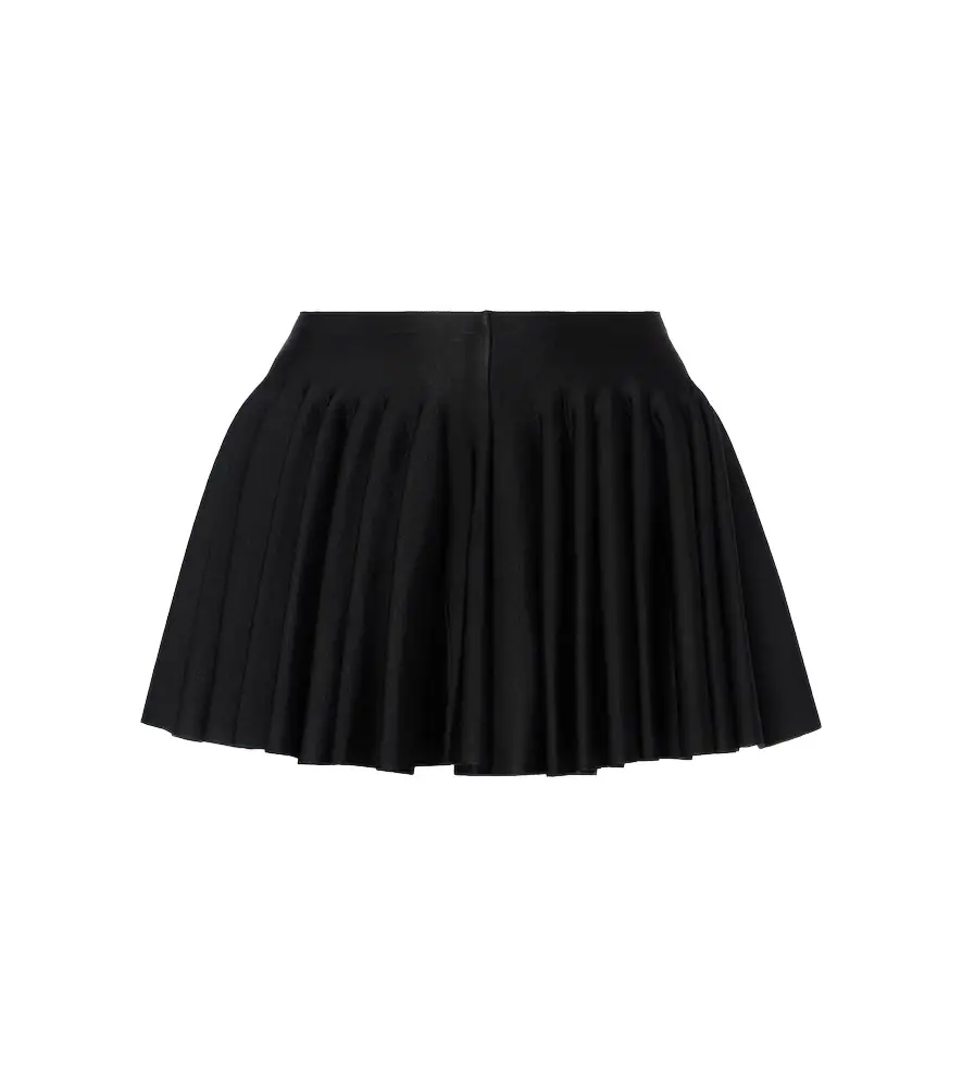 Alaia Alaïa Godet pleated shorts