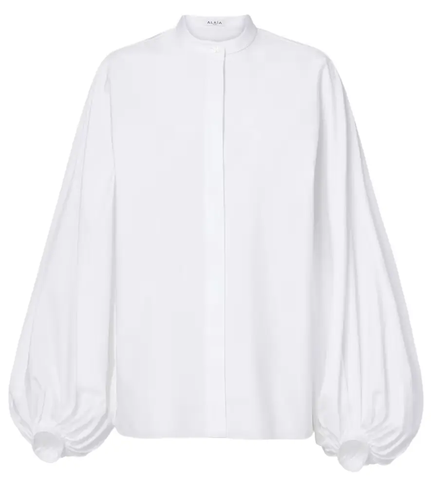 Alaia Alaïa Cotton poplin shirt