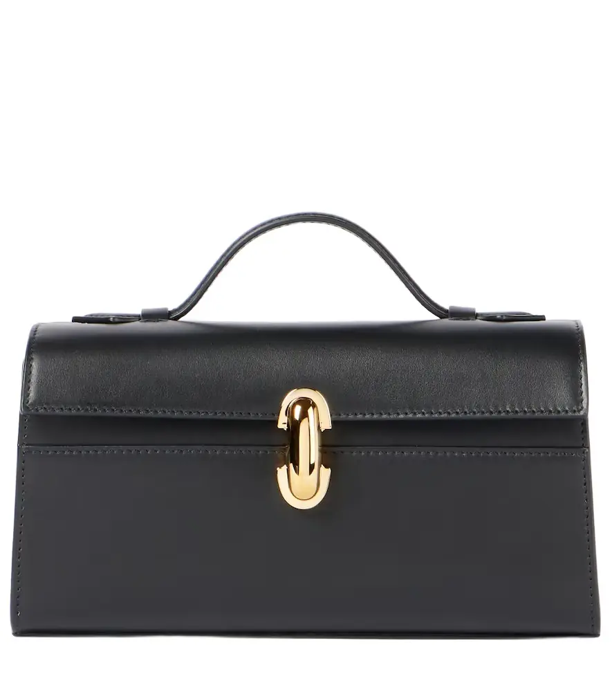 Savette Symmetry Pochette leather tote bag
