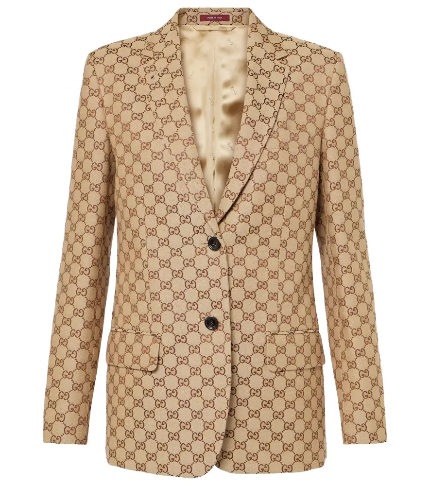 Gucci GG Canvas blazer
