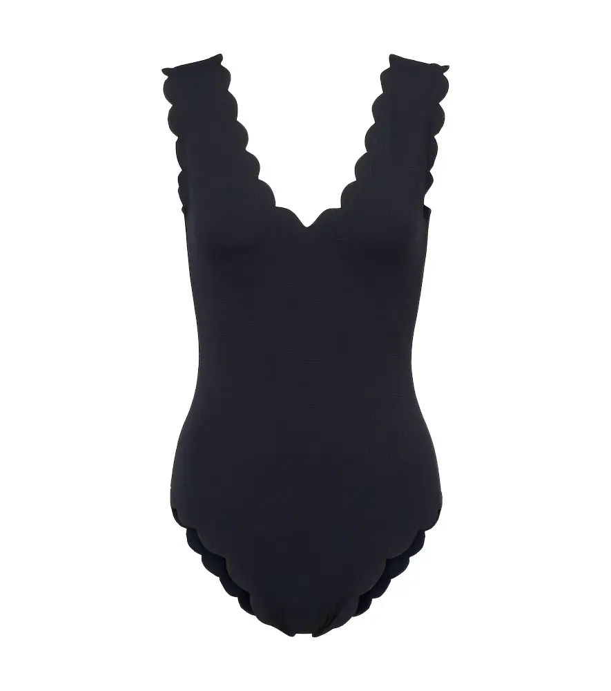 Marysia Charleston scalloped reversible swimsuit