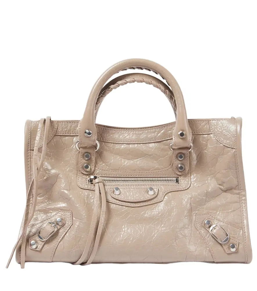 Balenciaga Le City Small leather tote bag