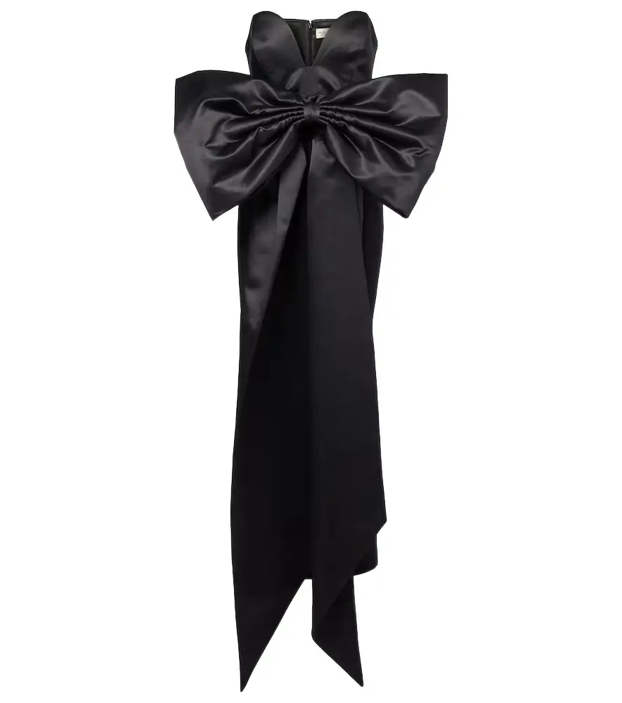 The New Arrivals Ilkyaz Ozel Strapless maxi dress