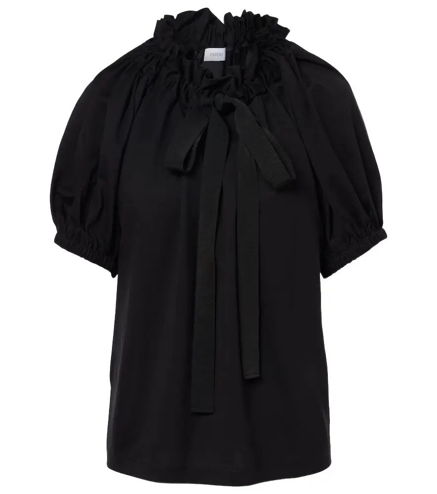 Patou Cotton jersey top
