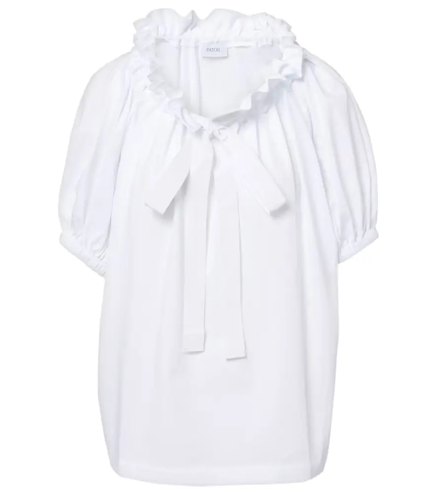 Patou Cotton jersey top