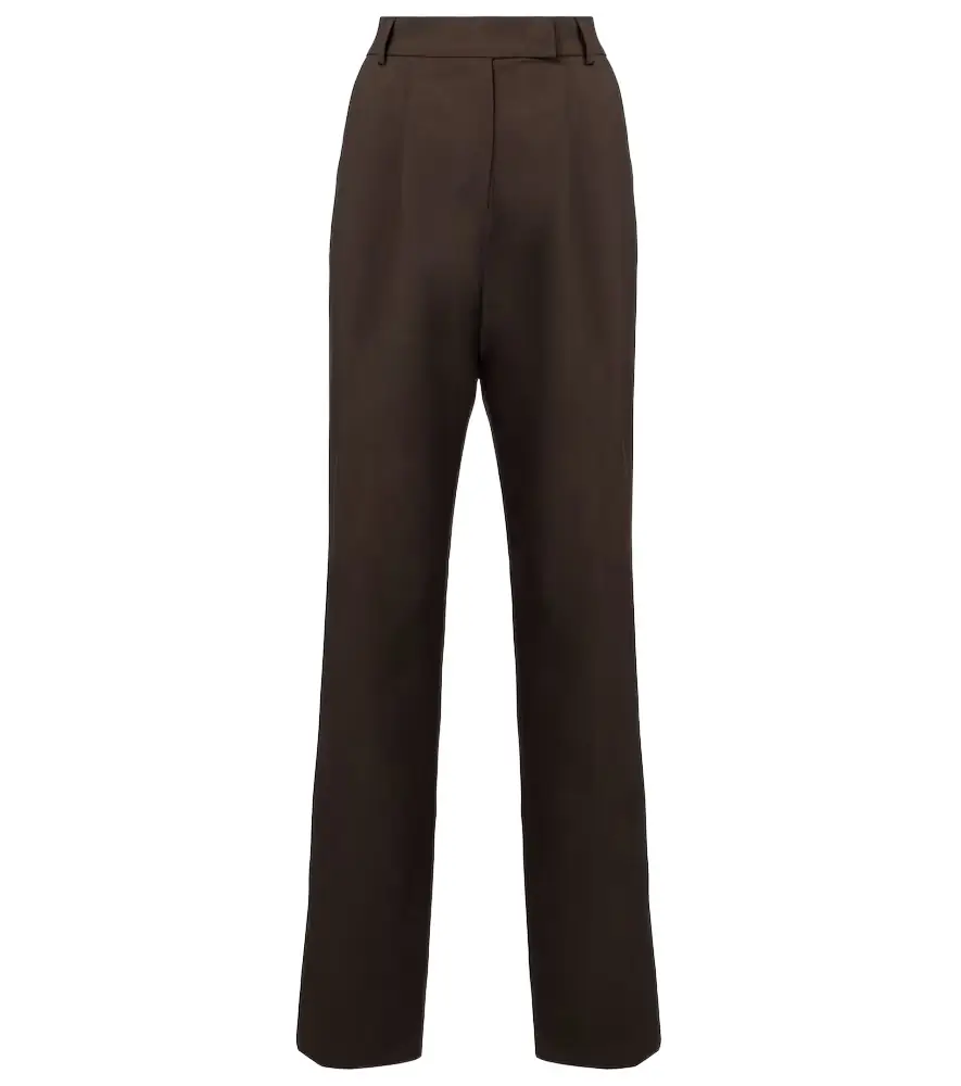 The Frankie Shop Bea high-rise straight pants