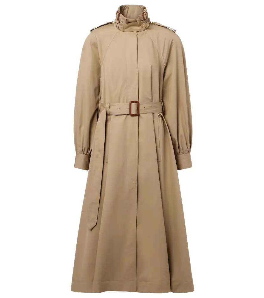 Chloe Chloé Cotton gabardine trench coat
