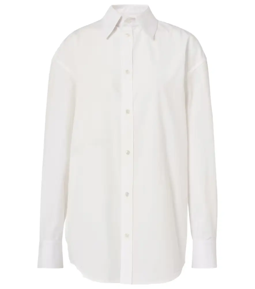 Saint Laurent Cassandre cotton poplin shirt