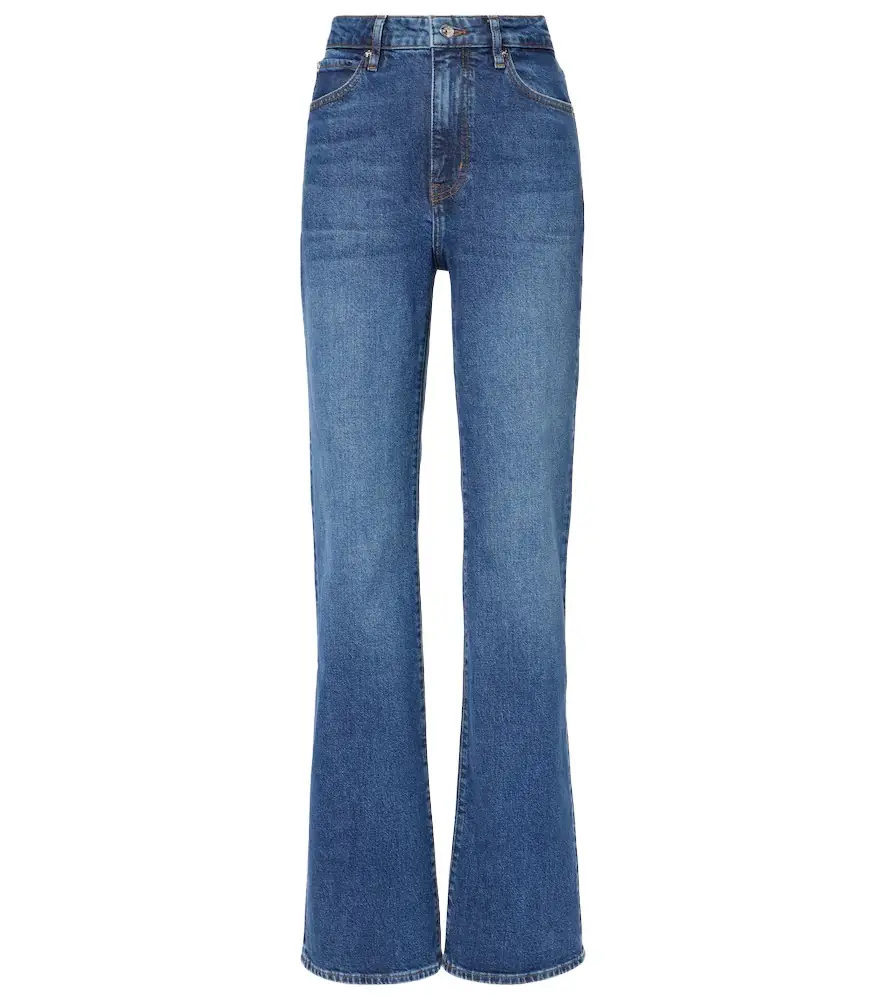 Frame Arrow high-rise bootcut jeans