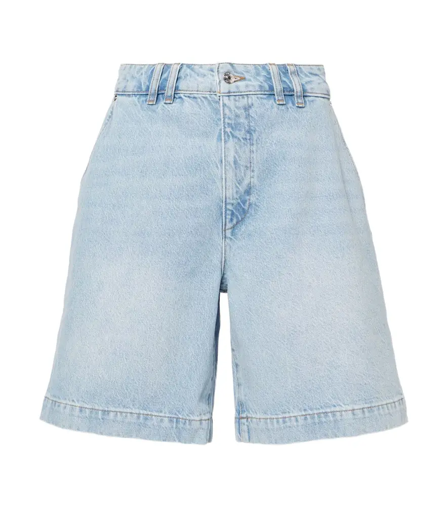 Frame The Trouser Short denim Bermuda shorts