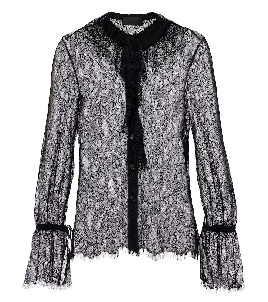 Nili Lotan Cecily lace blouse