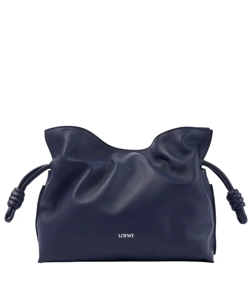 Loewe Flamenco Medium leather clutch