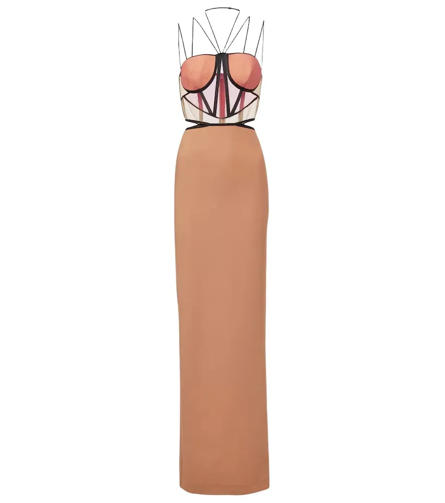 Nensi Dojaka Leila bustier gown