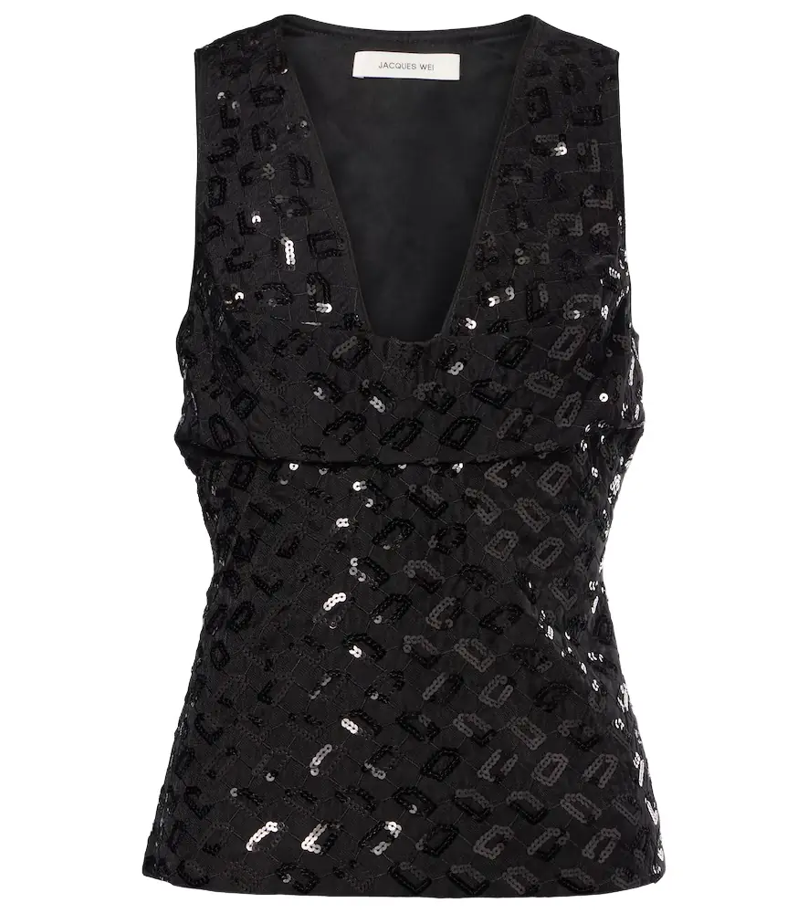 Jacques Wei Open-knit top