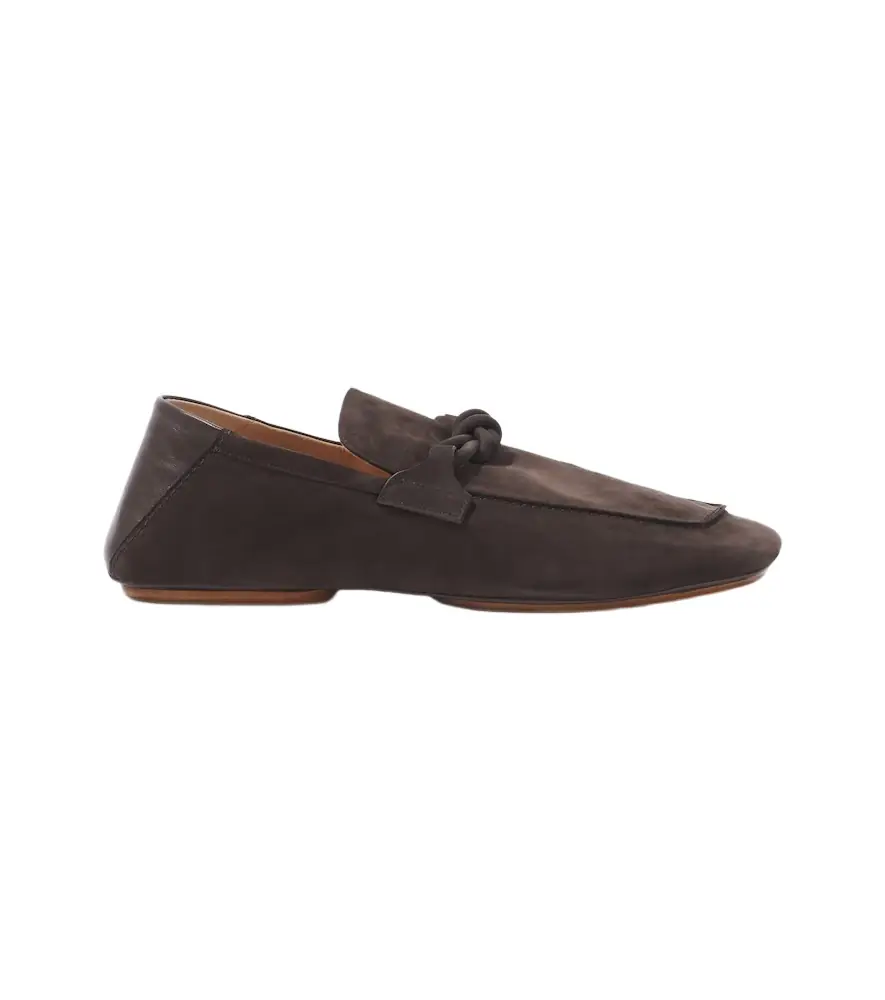Bottega Veneta Daddy suede loafers