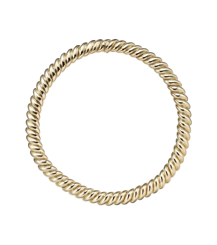 David Yurman Sculpted Cable 18kt gold necklace