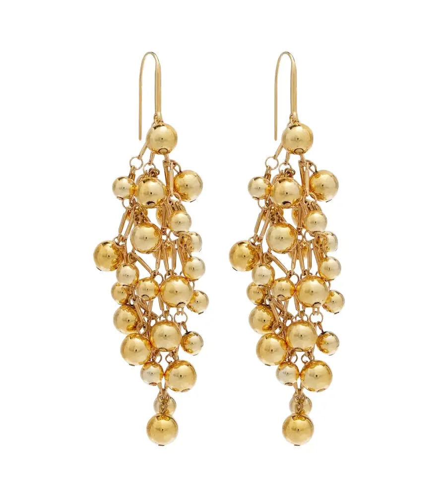 Isabel Marant Tiva embellished drop earrings
