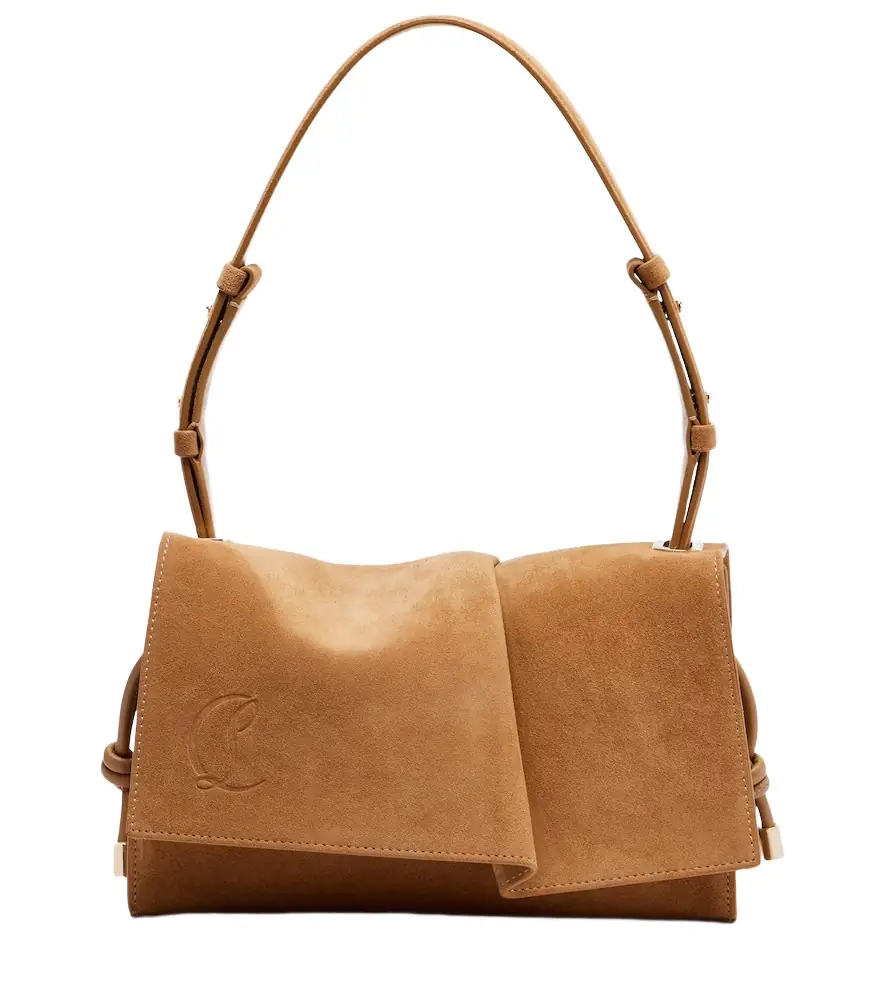 Christian Louboutin Baggy Small suede shoulder bag