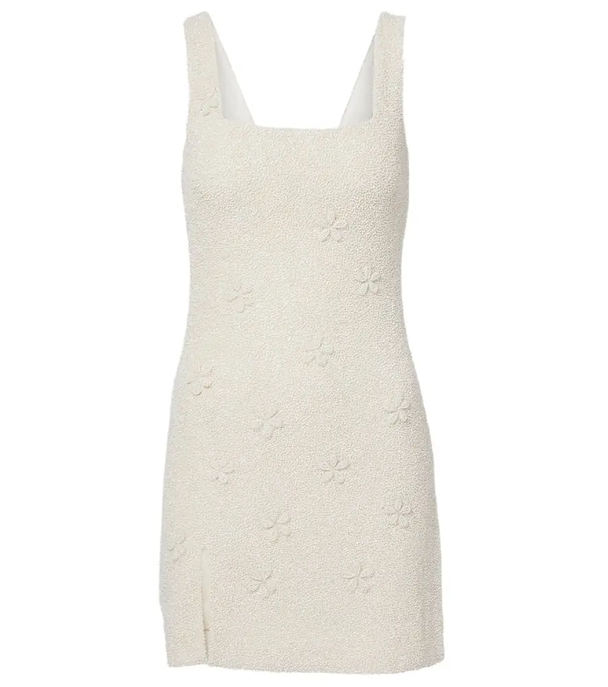 Staud Le Sable beaded minidress