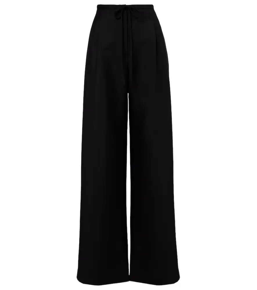 Rohe Róhe Wool and mohair wide-leg pants