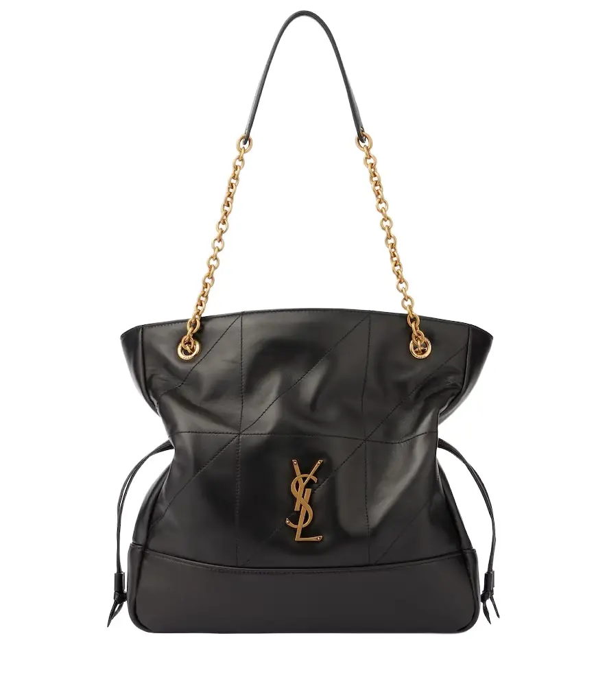 Saint Laurent Jamie Shopping Small leather tote bag