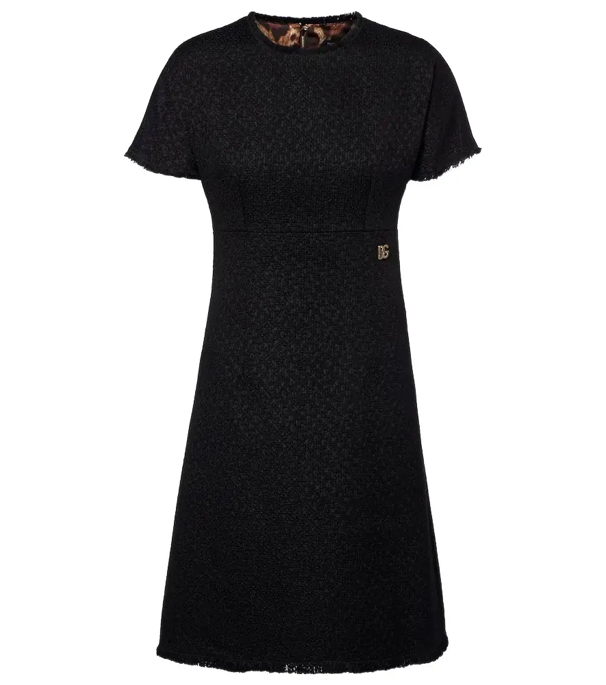 Dolce & Gabbana Wool-blend minidress