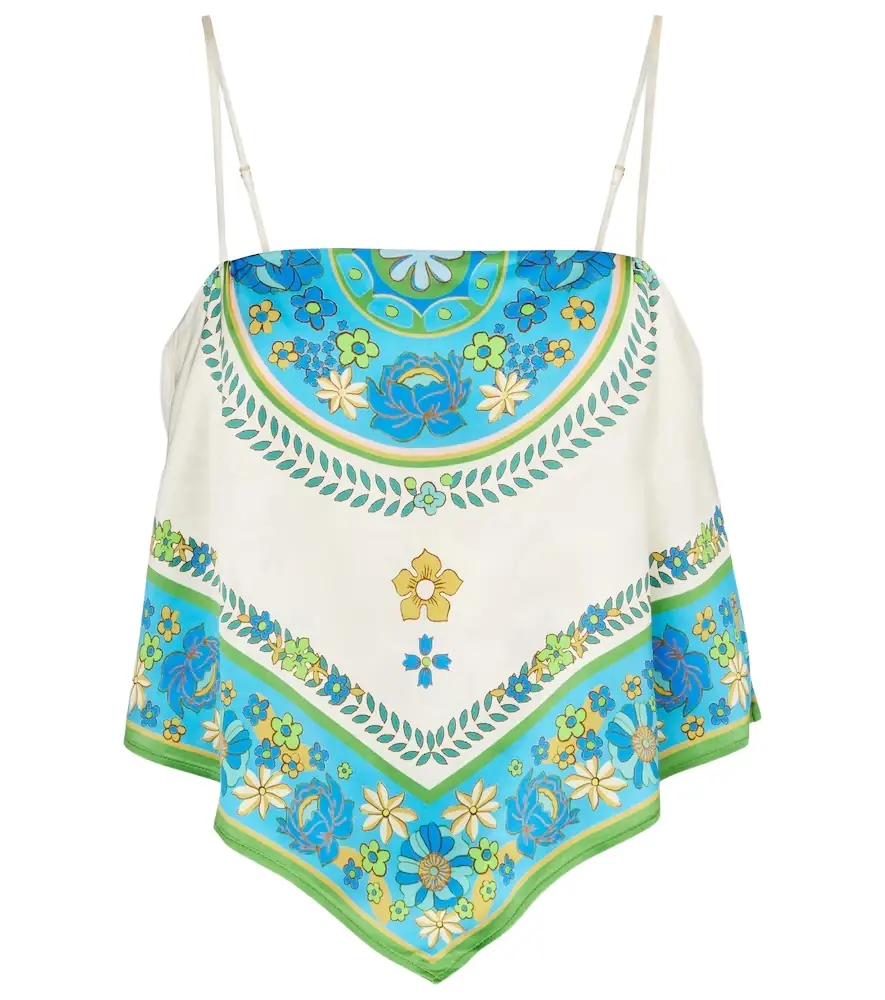 Alemais Alémais Vivianna printed top