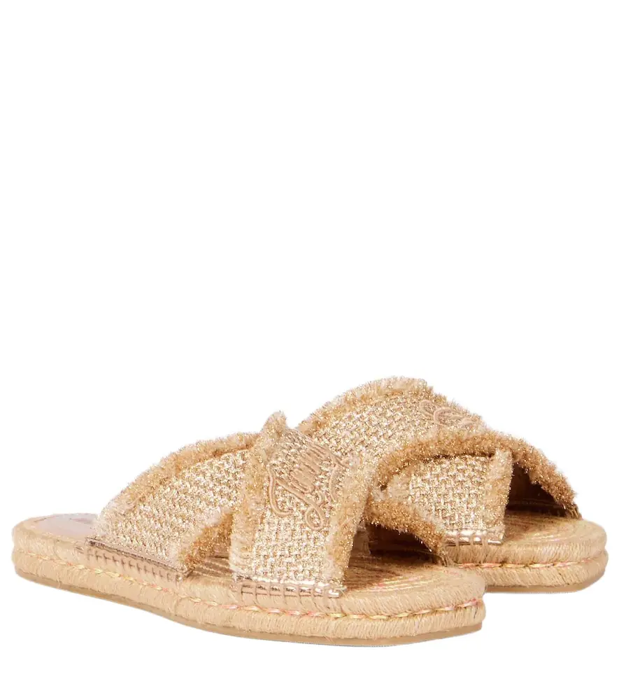Jimmy Choo Aciel espadrille slides