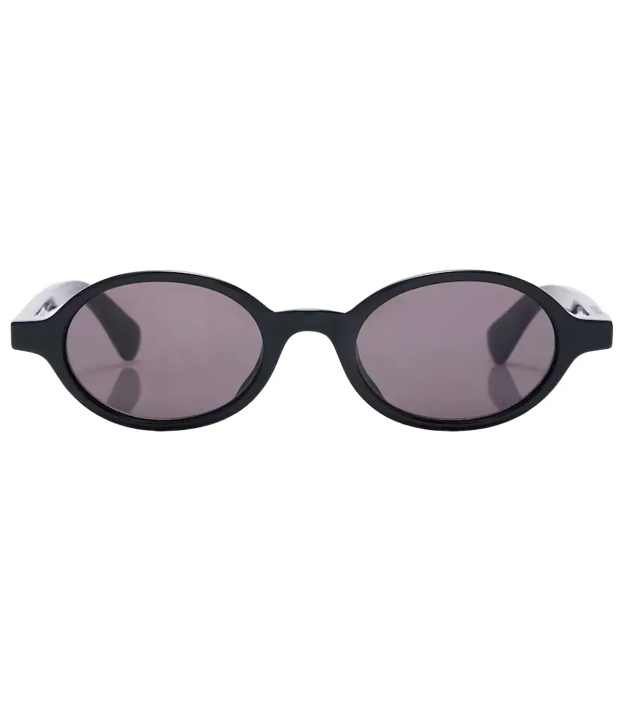 Bottega Veneta Classic oval sunglasses
