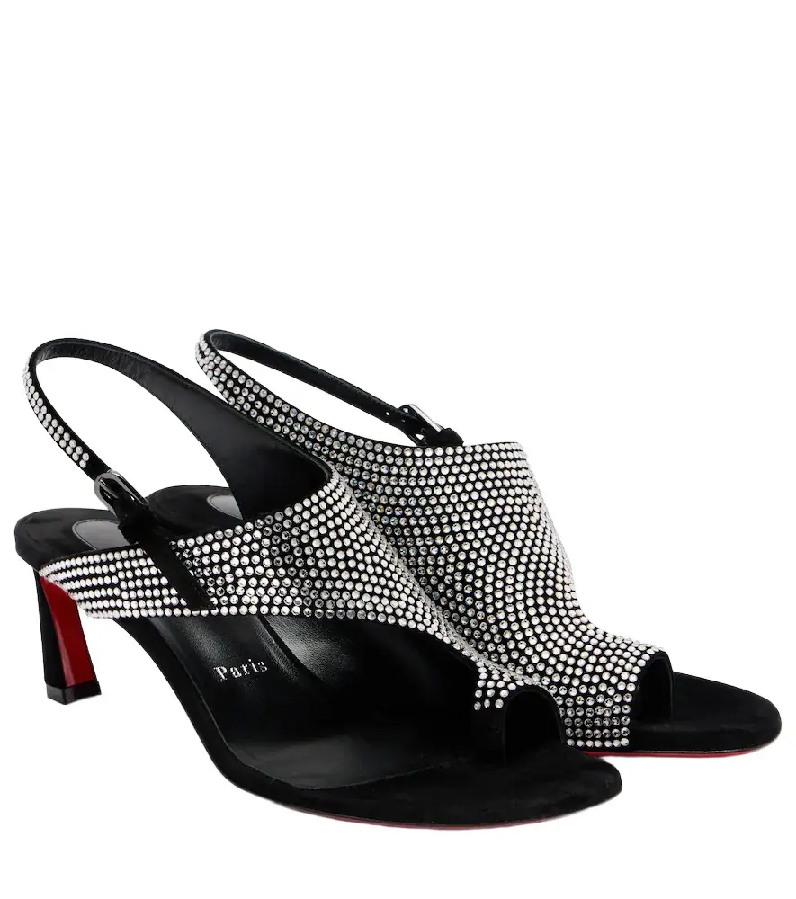 Christian Louboutin Viva Condora 55 suede sandals