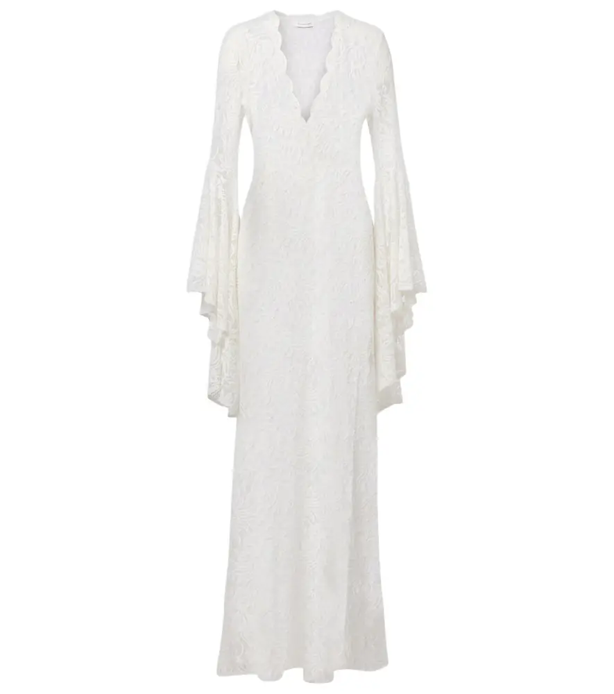 Alexandra Miro Kara lace beach dress