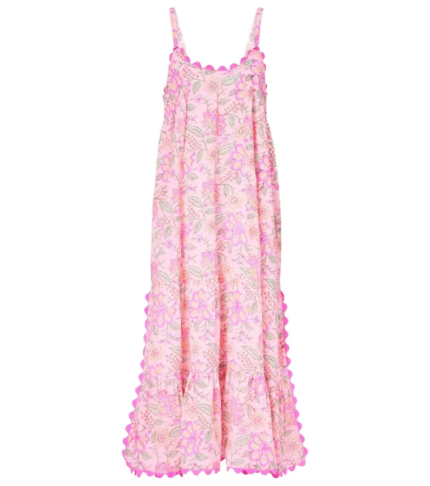 juliet dunn printed cotton maxi dress Juliet Dunn Floral cotton maxi dress Juliet Dunn