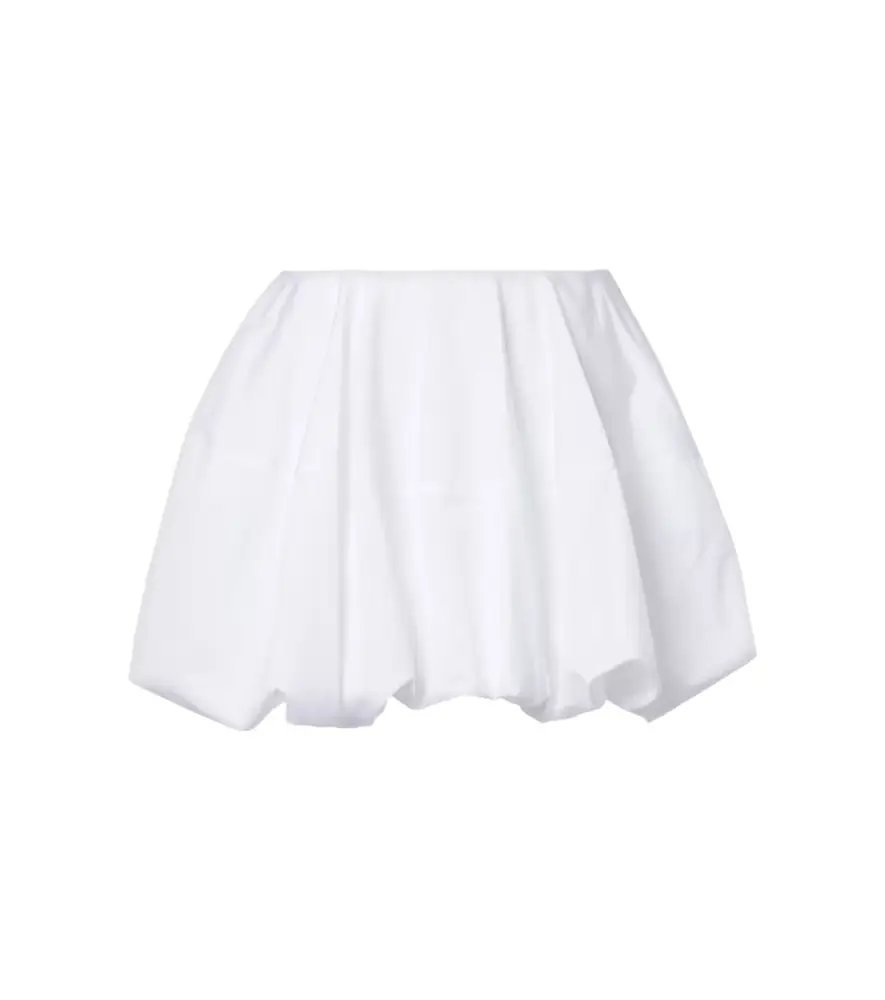 Alaia Alaïa Cotton poplin miniskirt