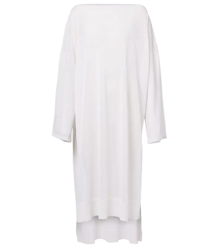Alaia Alaïa Linen and silk kaftan