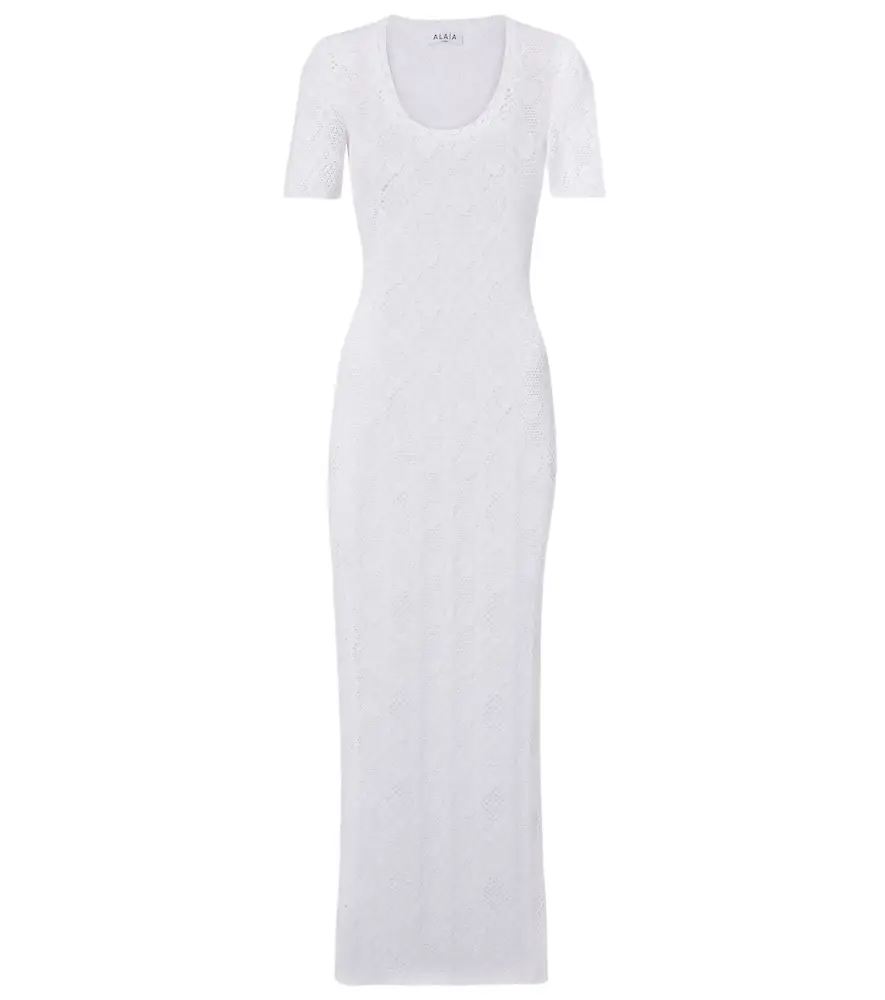 Alaia Alaïa Lace midi dress