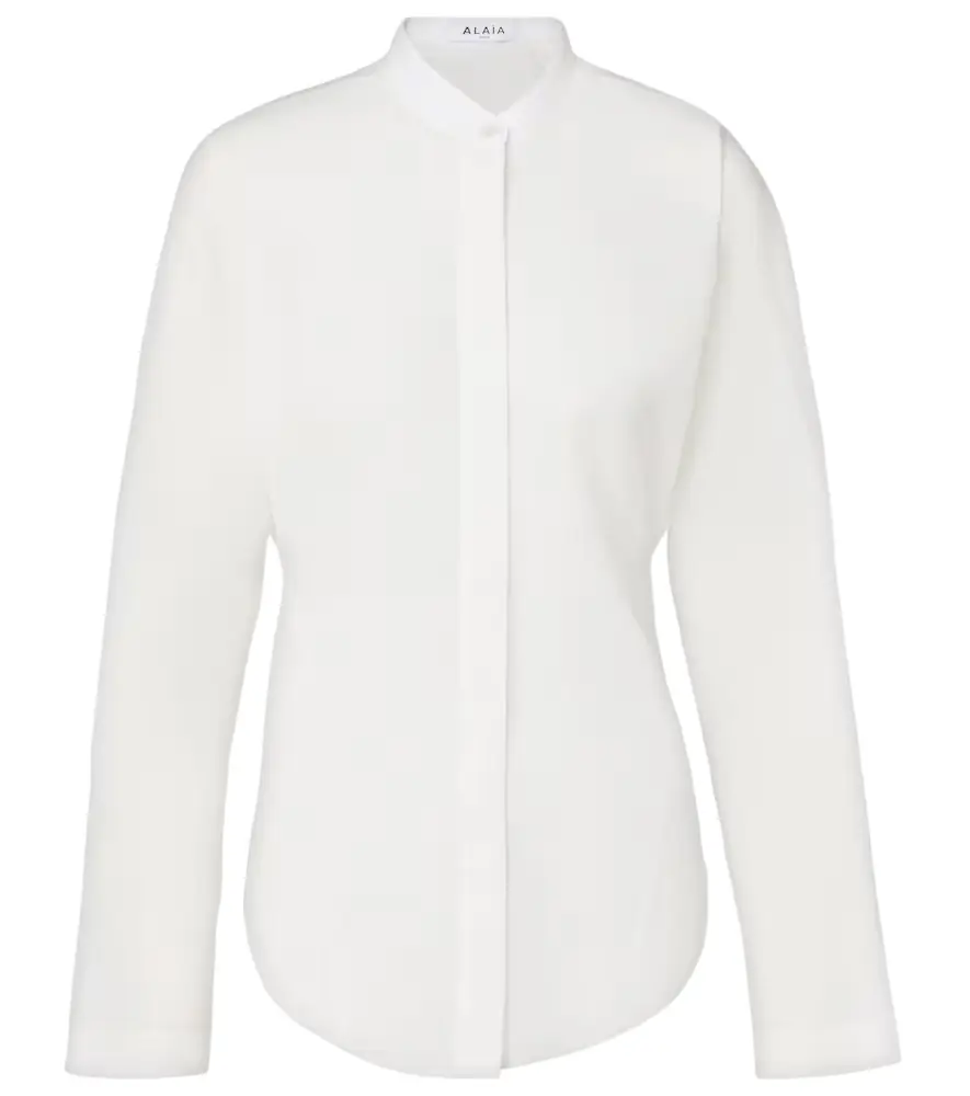 Alaia Alaïa Cotton and linen shirt