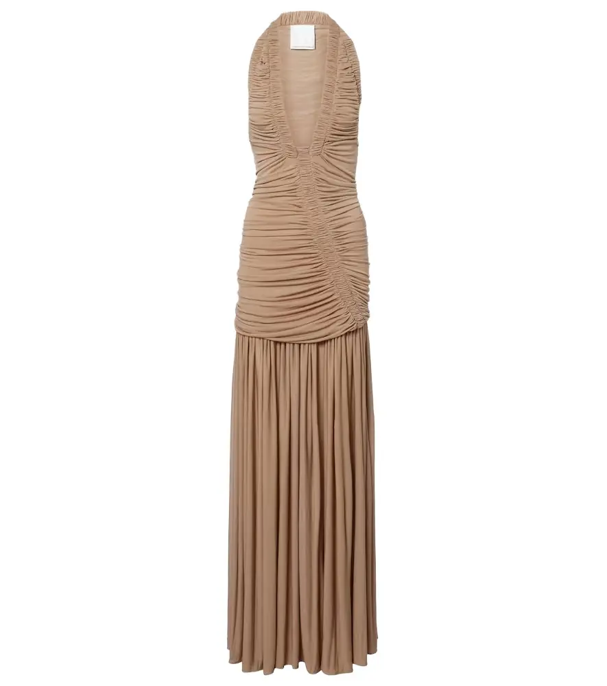 Christopher Esber Orion gathered ruched gown