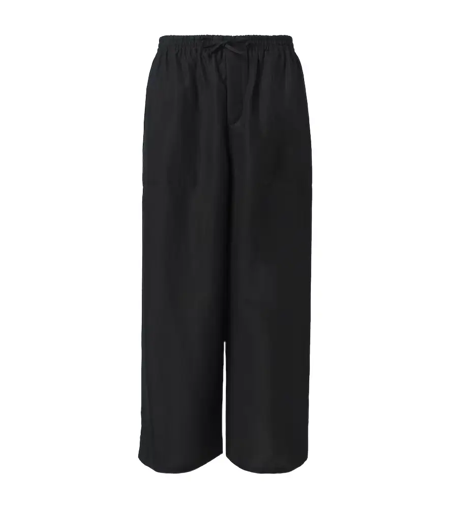 Loewe Paula's Ibiza cropped toile wide-leg pants