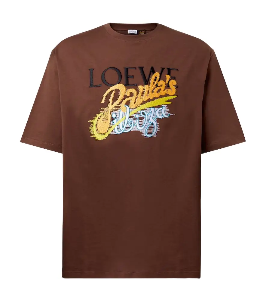 Loewe Paula's Ibiza printed cotton jersey T-shirt