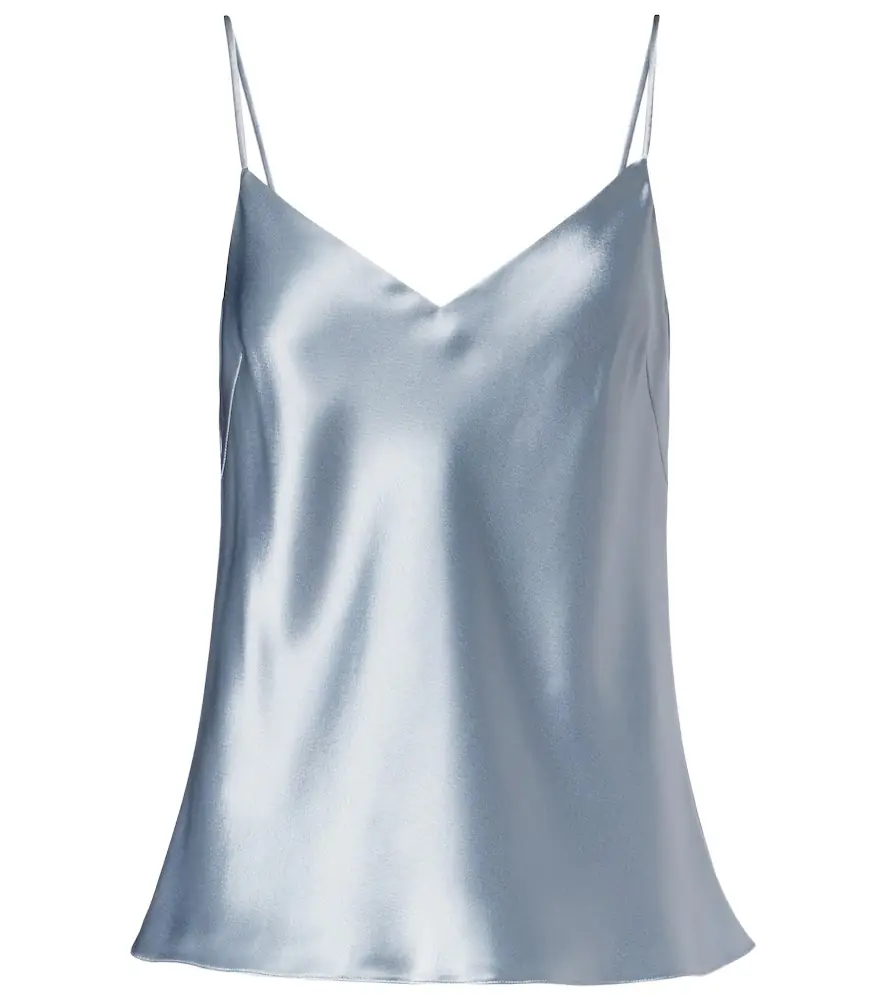 Galvan Ischia satin camisole