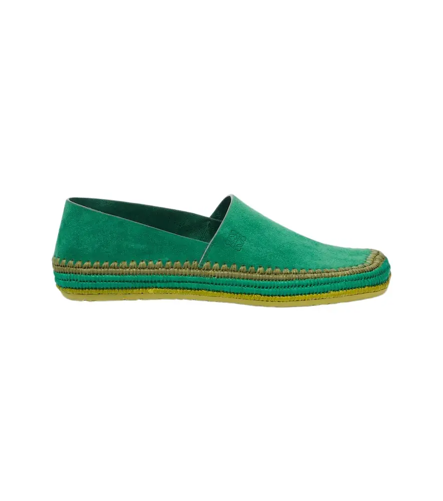Loewe Paula's Ibiza Rio suede espadrilles