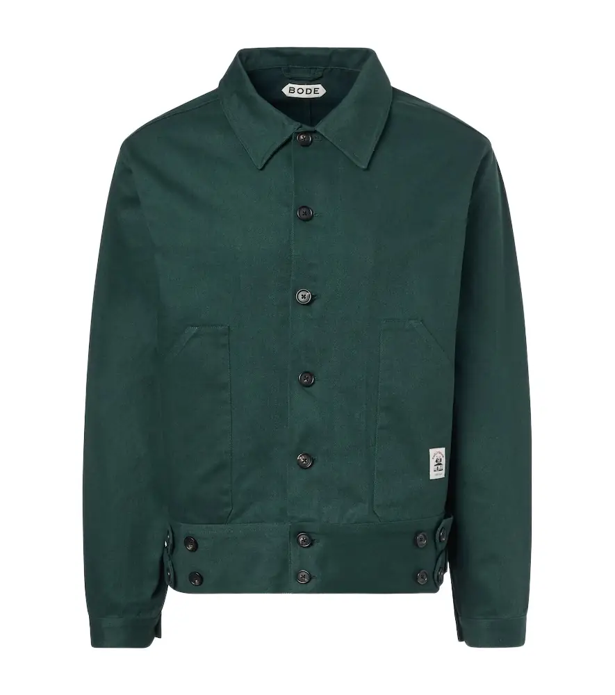 Bode Knolly Brook cotton twill jacket